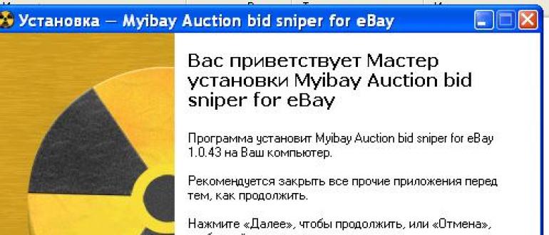 eBay Sniper